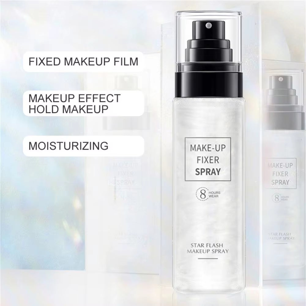 100Ml Make-up Fixeer Spray Waterproof Zweetbestendig Langdurig Olie Controle Hydraterende Make-up Fixerende Fixerende Spray Cosmetica