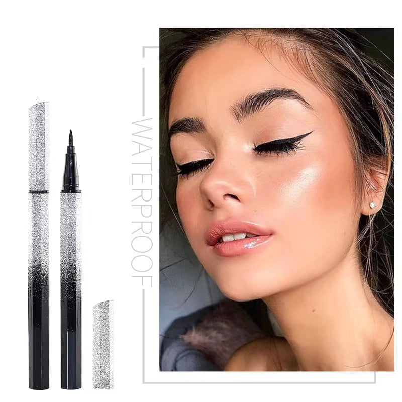 1 PC Nieuw Merk Vrouwen Zwarte Vloeibare Eyeliner Langdurige Waterdichte Eyeliner Potlood Pen Mooie Make-up Cosmetische Hulpmiddelen