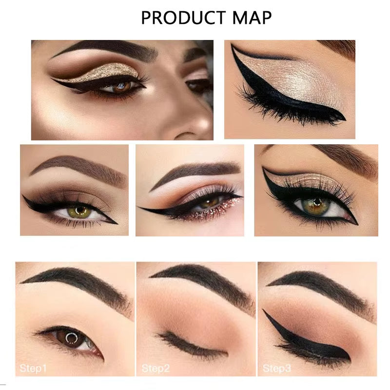 1 PC Nieuw Merk Vrouwen Zwarte Vloeibare Eyeliner Langdurige Waterdichte Eyeliner Potlood Pen Mooie Make-up Cosmetische Hulpmiddelen
