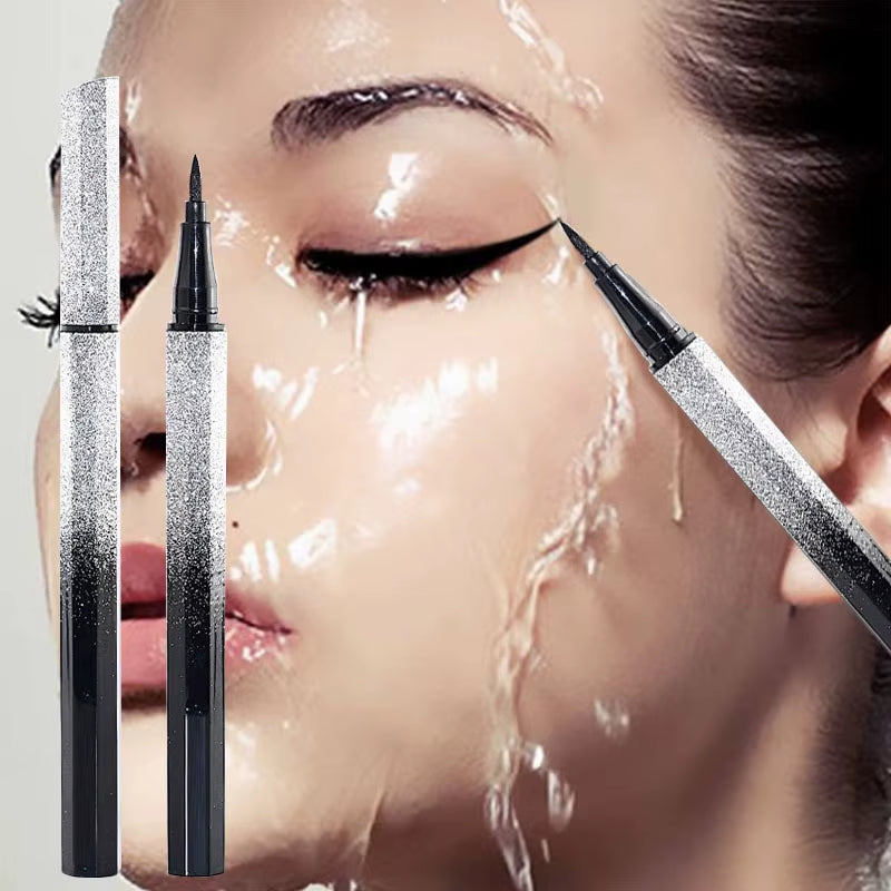 1 PC Nieuw Merk Vrouwen Zwarte Vloeibare Eyeliner Langdurige Waterdichte Eyeliner Potlood Pen Mooie Make-up Cosmetische Hulpmiddelen