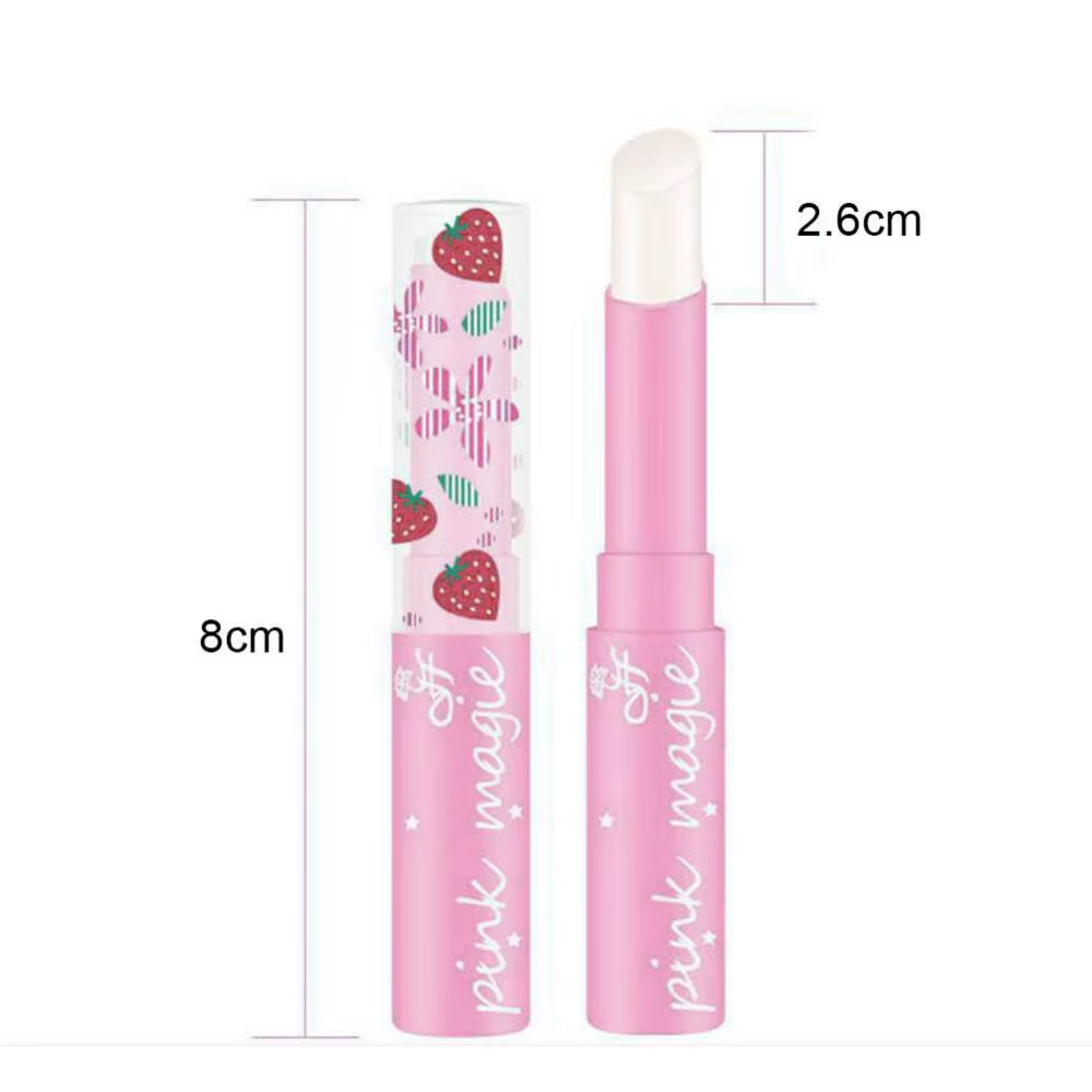 Lady Girls Hydraterende Lippenbalsem Natuurlijke Formule Schattige Voedzame Lipgloss Natuurlijke Aardbei Lippenstift Plant Biologische Lips