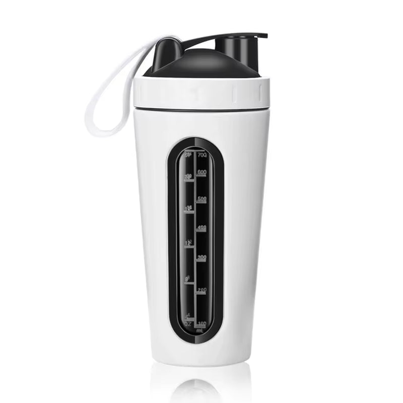 700 ML Rvs Eiwit Shaker - Mengbeker 