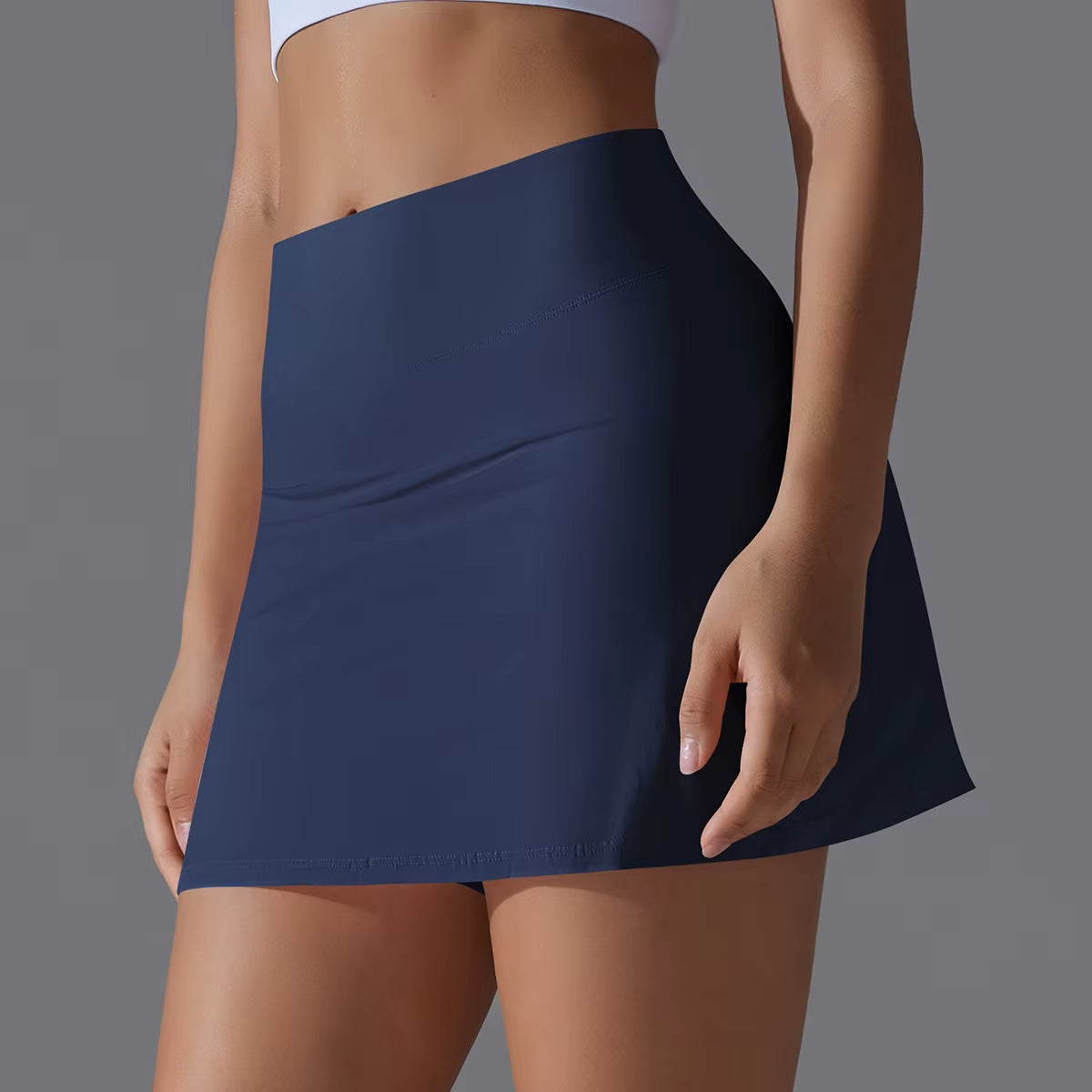 Yogarok Badminton Tennisrok Hoge taille snel drogend