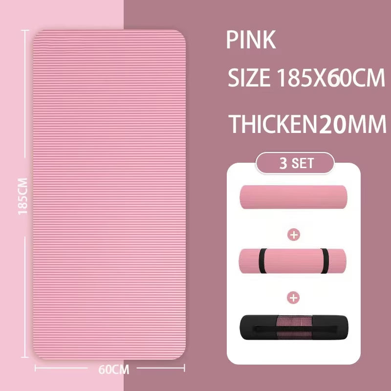 Premium Yoga Mat Extra Dikke Antislip 