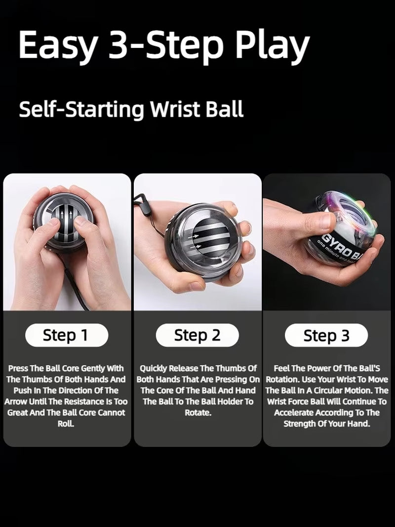 Gyroball Powerball Onderarm-pols trainer 