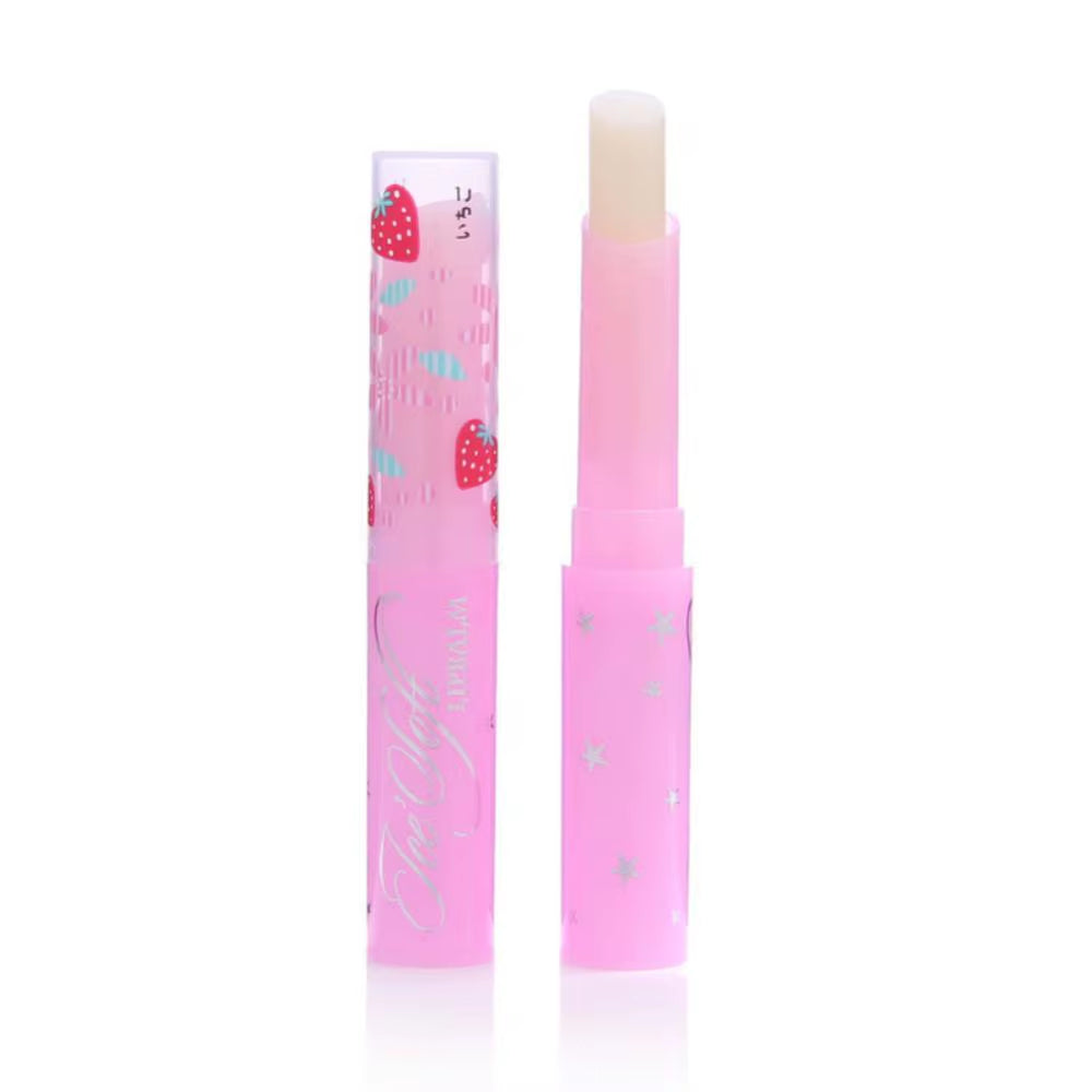 Lady Girls Hydraterende Lippenbalsem Natuurlijke Formule Schattige Voedzame Lipgloss Natuurlijke Aardbei Lippenstift Plant Biologische Lips