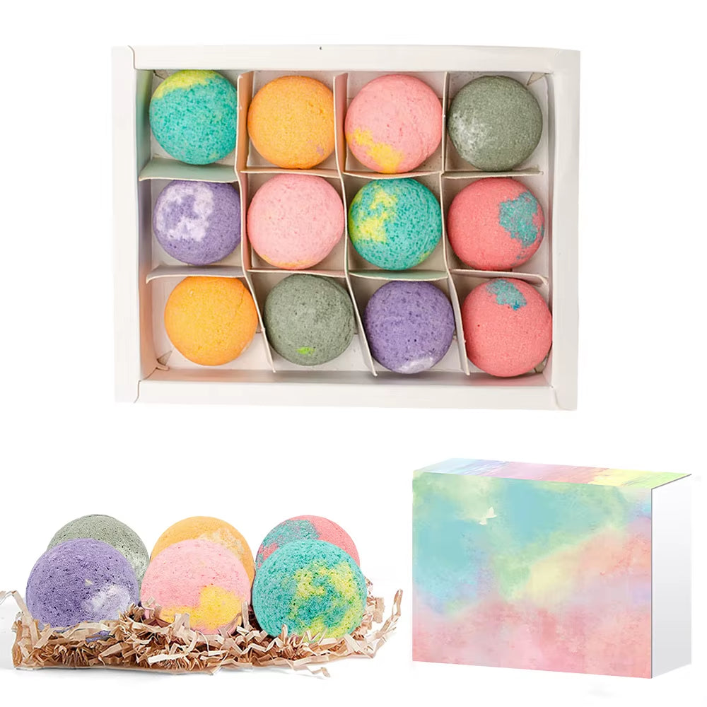 Beautybosss Luxe Bruisballen Set – 12 stuks