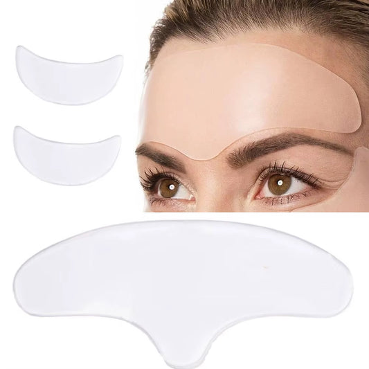 Herbruikbare siliconen pleisters anti-rimpel pads siliconen rimpelverwijderingssticker gezicht voorhoofd nek oogsticker huidverzorgingspleister