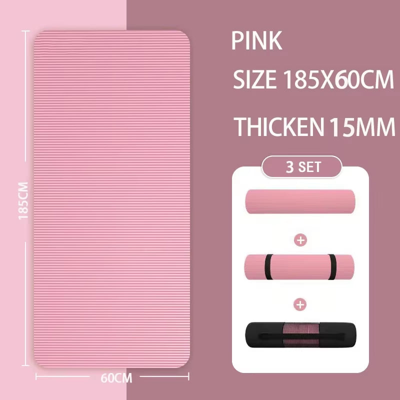 Premium Yoga Mat Extra Dikke Antislip 