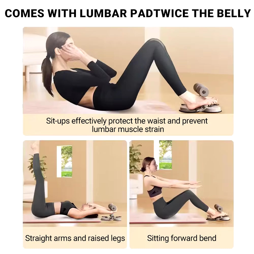Gymapparatuur Zitbar Push-Up Buik Armen Maag Dijen Benen 