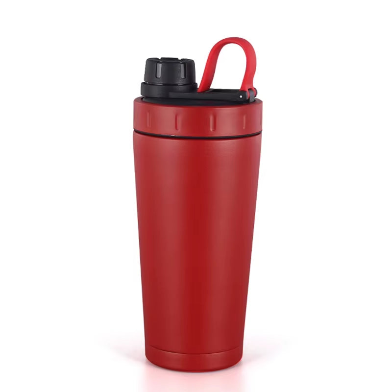 700 ML Rvs Eiwit Shaker - Mengbeker 