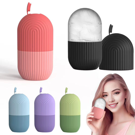 Ice Roller Herbruikbare Puffy Eyes Roller Gezicht Schoonheid Massage IJsvorm Poriëncontractie Huidverkoelende Roller voor Huidverzorging