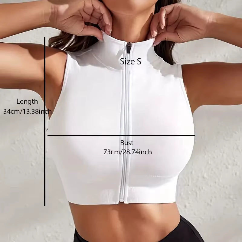 Beautybosss Bold Zip Tops – Zwart & Wit Duo