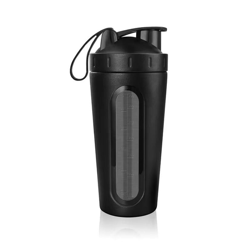 700 ML Rvs Eiwit Shaker - Mengbeker 